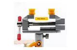 Mini Portable Table Vice Suction Cup Craft Bench Vise Work Lock Swivel Tool