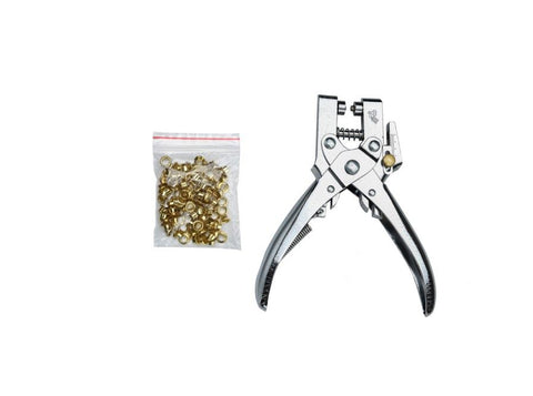 Eyelet Hole Punch Pliers Grommet Pliers Eye Plate Leather Cloth Shoe Eyelet
