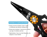 Fishing Pliers with Fish Lip Gripper