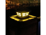 NEW Solar Fence Landscape Post Light - New
