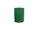 250L Water Tank barrel garden irrigation hydroponic Collapsible Sorage