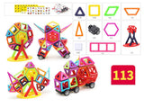 NEW Magnetic Building Blocks 113PCS