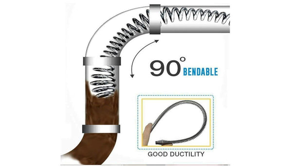 1.5M Drain Unblocker For Electric Drill Spring Wire Plumbing Cleaner Cable