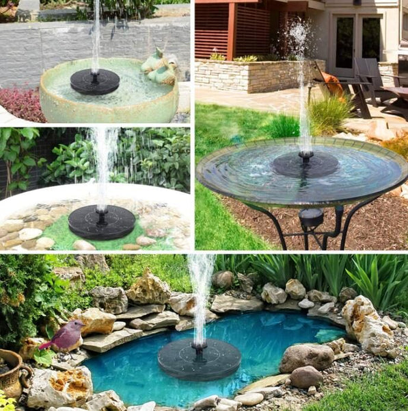 Solar Water Fountain