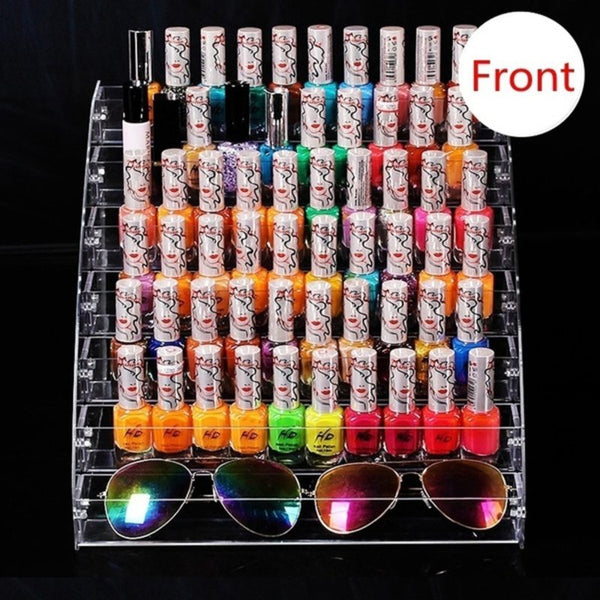 Cosmetic Organiser Nail Polish Storage Rack Stand