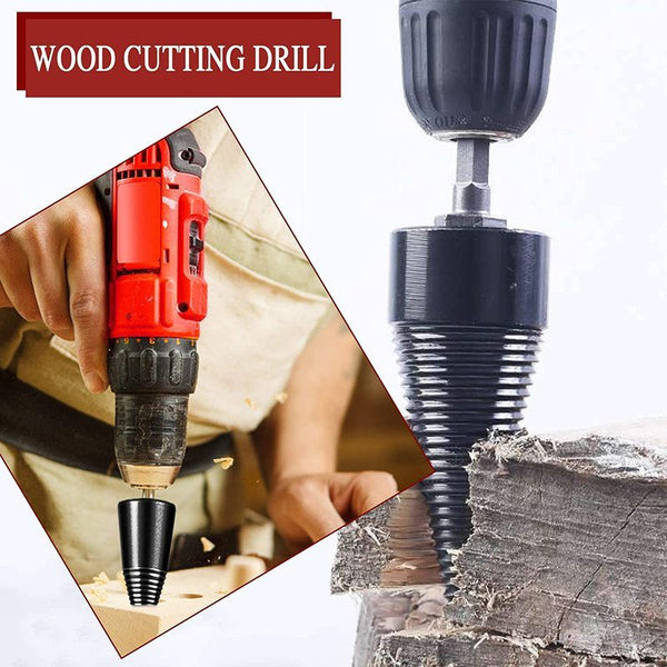 Log Firewood Wood Splitter Drill Bits
