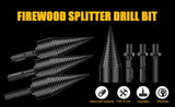 Log Firewood Wood Splitter Drill Bits