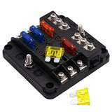 6 Way Fuse Block Blade Fuse Box Holder