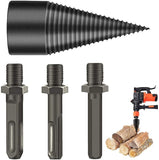 Log Firewood Wood Splitter Drill Bits