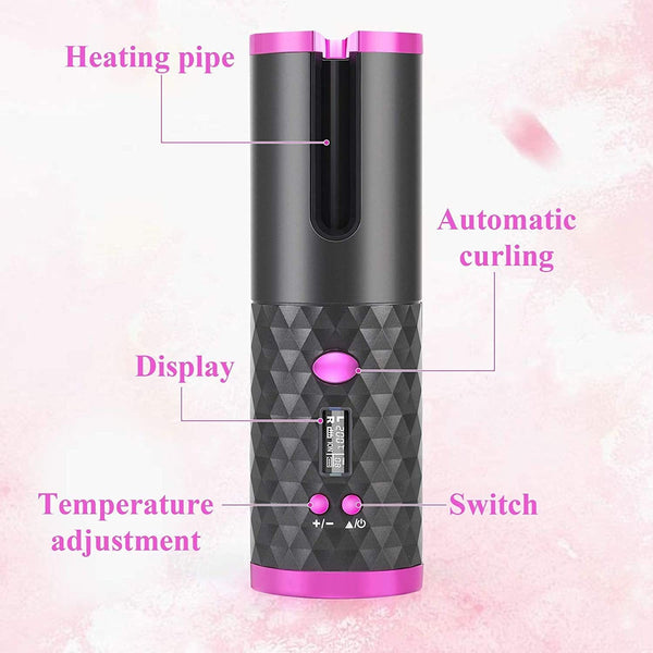 NEW new Wireless Hair Curler Curling Iron