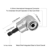 Drill Angel Adapter Shaft Extension Hex Shank Socket Set