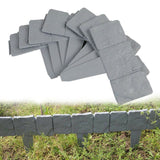 Garden Border Edging Fence Lawn Edge Landscape Yard Fence 2.5M