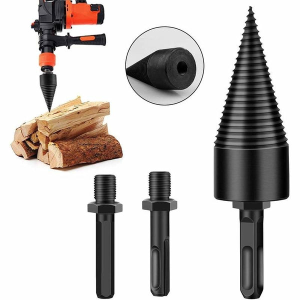 Log Firewood Wood Splitter Drill Bits