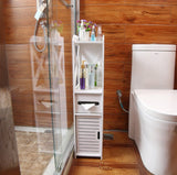 Bathroom Storage Cabinet Toilet Paper Organiser
