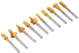 10pcs HSS Routing Router Bits Dremel Rotary Tools