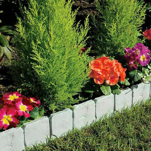 Garden Border Edging Fence Lawn Edge Landscape Yard Fence 2.5M