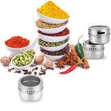 Food Storage Magnetic Containers Spice Jars