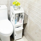 Bathroom Storage Cabinet Toilet Paper Organiser
