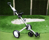 PGM Portable Golf Trundler Cart Push-pull Golf