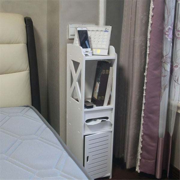 Bathroom Storage Cabinet Toilet Paper Organiser