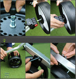 PGM Portable Golf Trundler Cart Push-pull Golf