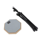 Dumb Drum Practice Drum Pad Kit with Stand