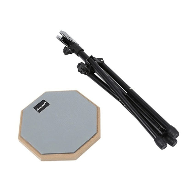 Dumb Drum Practice Drum Pad Kit with Stand
