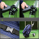 PGM Portable Golf Trundler Cart Push-pull Golf