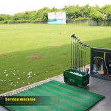 Golf ball pitching machine
