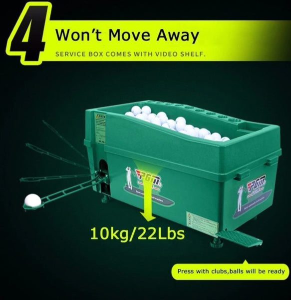 Golf ball pitching machine