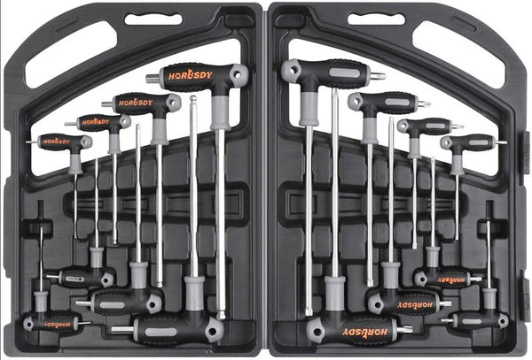 T-Handle allen wrench set 16 Pcs