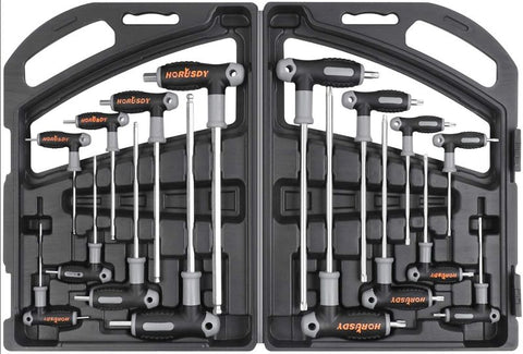 T-Handle allen wrench set 16 Pcs