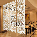 Wall Hanging Room Divider Screens Partition White