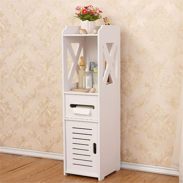 Bathroom Storage Cabinet Toilet Paper Organiser