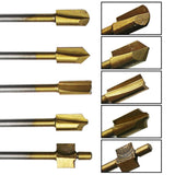 10pcs HSS Routing Router Bits Dremel Rotary Tools