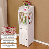 Bathroom Storage Cabinet Toilet Paper Organiser
