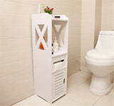 Bathroom Storage Cabinet Toilet Paper Organiser