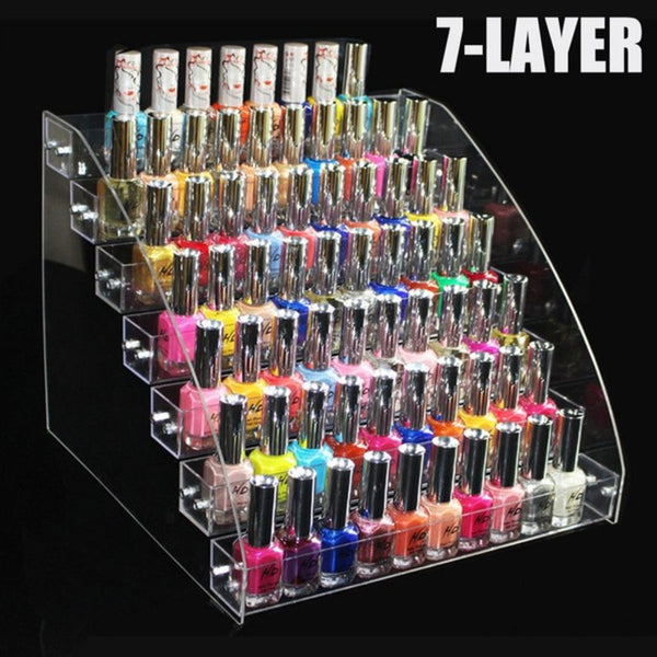 Cosmetic Organiser Nail Polish Storage Rack Stand