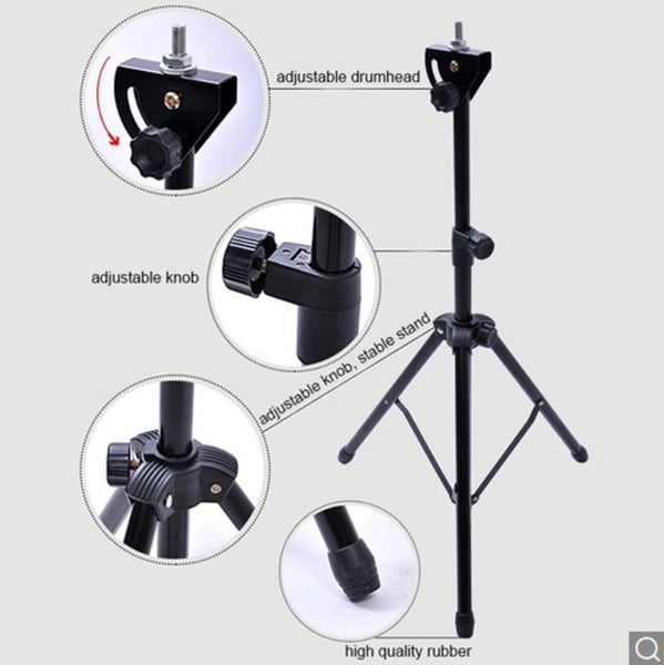 Dumb Drum Practice Drum Pad Kit with Stand