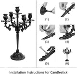 Candle Holder Cast Iron