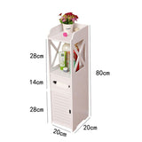 Bathroom Storage Cabinet Toilet Paper Organiser