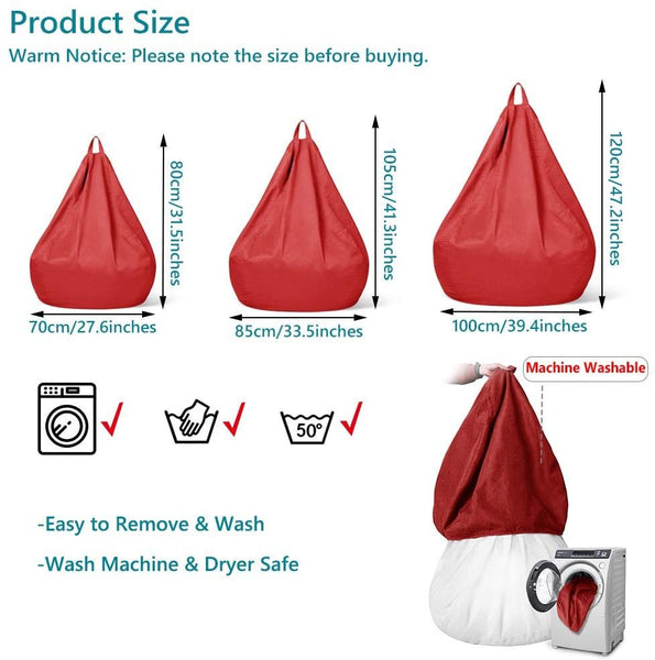 Bean Bag Chair Cover Sofa Cushion