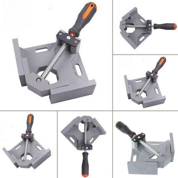 90 Degree Woodworking Hand Tool Mitre Right Angle Clip Clamps Corner Holder