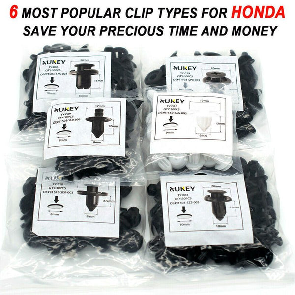 Panel Clips Bumper Fender Fastener Push Rivets
