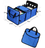 Car Boot Organiser Box -Blue