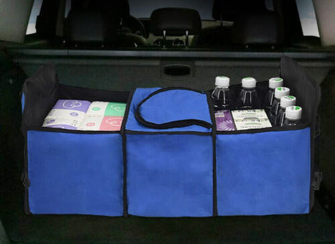 Car Boot Organiser Box -Blue
