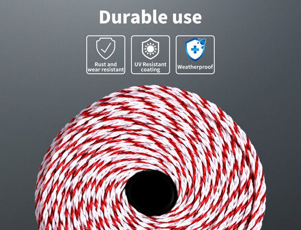 Electric Fence Wire Polywire 2.5mmx500M