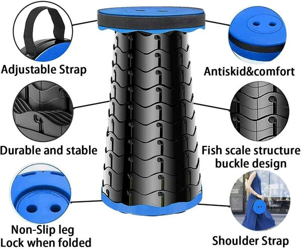 Folding Telescopic Stool