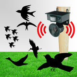 Solar Powered Ultrasonic Bird Repeller