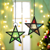 Candle Holder Moroccan Hanging Star Lantern